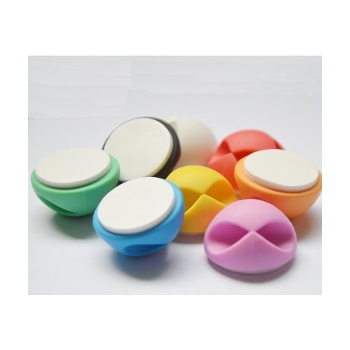 6 db kábel rendező - Kábelt, tollat, fülhallgatót helyezhetsz bele, asztalra, falra illeszthető!