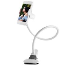 Felcsíptethető univerzális asztali telefontartó, fekete - Harmadik kéz ami megtartja a mobilod!