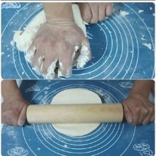 Tapadásmentes hőálló szilikon nyújtódeszka