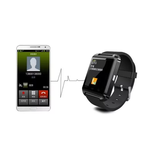 Android Bluetooth okosóra, Kék - Telefonálás +Appok +Zene +Fotózás egyben!