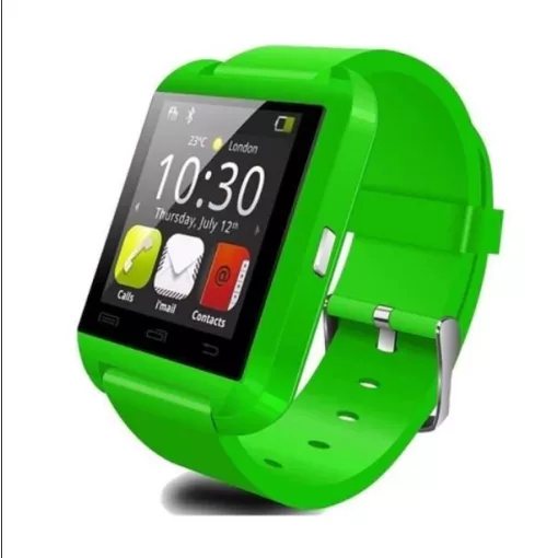 Android Bluetooth okosóra, Zöld - Telefonálás +Appok +Zene +Fotózás egyben!