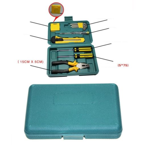 12 részes Szerszámkészlet - Praktikus kofferben!