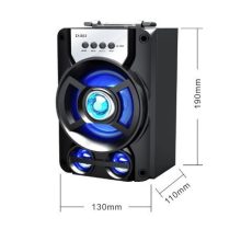 Dady Bluetooth Hangszoró Táska - Fekete