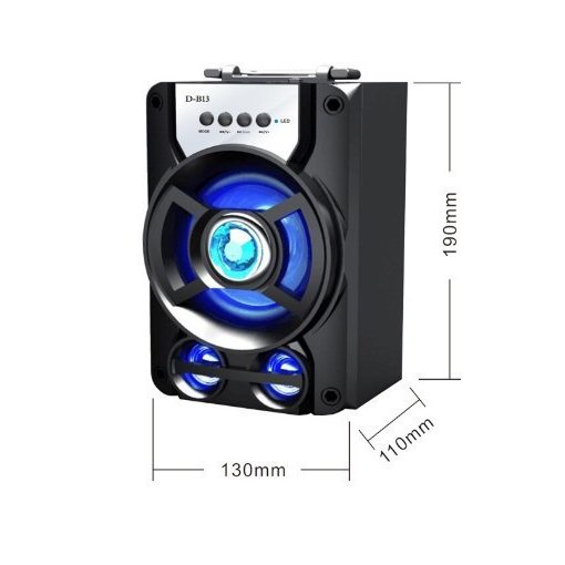 Dady Bluetooth Hangszoró Táska - Fekete