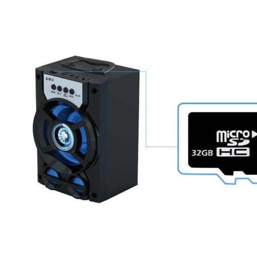 Dady Bluetooth Hangszoró Táska - Fekete