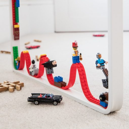 Ragasztható, öntapadós kocka tartó - Szabható, hajlítható, építhető!