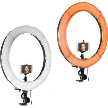 Hakutatz Ring selfi lámpa szett 18" colos 185 cm-es tripoddal