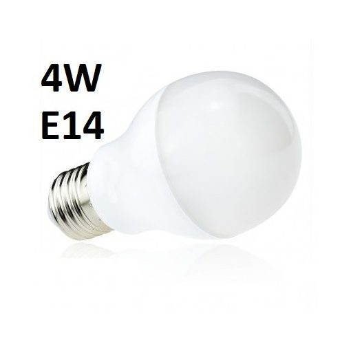4W - hagyományos - E14 - HF - sima
