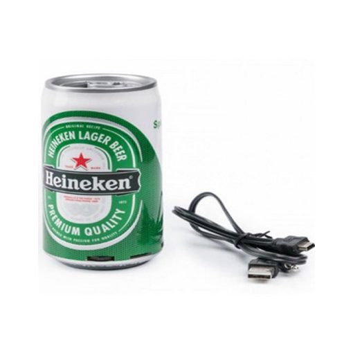 Heineken sörös doboz formájú MP3 lejátszó - Rádió és hangszóró is egyben!