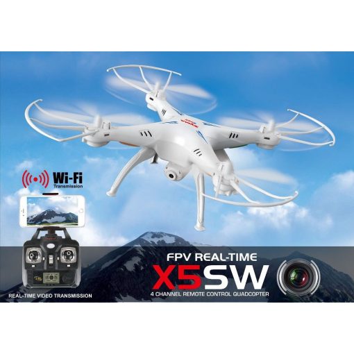 Syma X5SW Livecam Quadrocopter - iOS és Android kompatibilis!