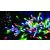 100 LED-es karácsonyi izzósor Multicolor színben - NAPELEMES!