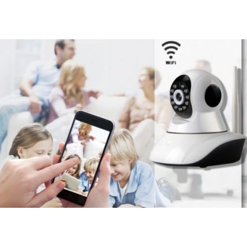 Forgatható biztonsági WIFI IP kamera - Legyenek biztonságban értékeid!