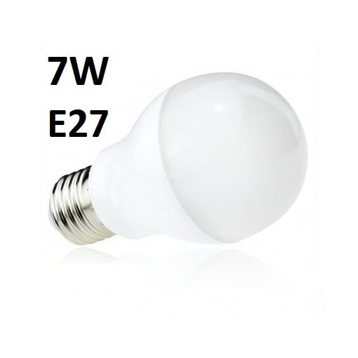 7W - hagyományos - E27 - HF - sima