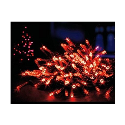 500 LED-es karácsonyi világítás (220) Piros