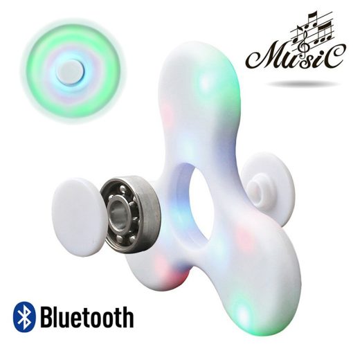 Bluetooth spinner (Led Music) fehér