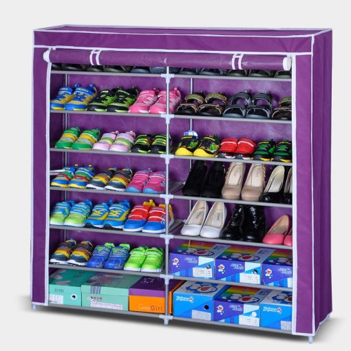 BigHome Perfect Shoes mobil cipősszekrény - 42 férőhelyes cipőtároló szekrény! - Lila