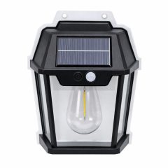 Napelemes, mozgásérzékelős kültéri világítás