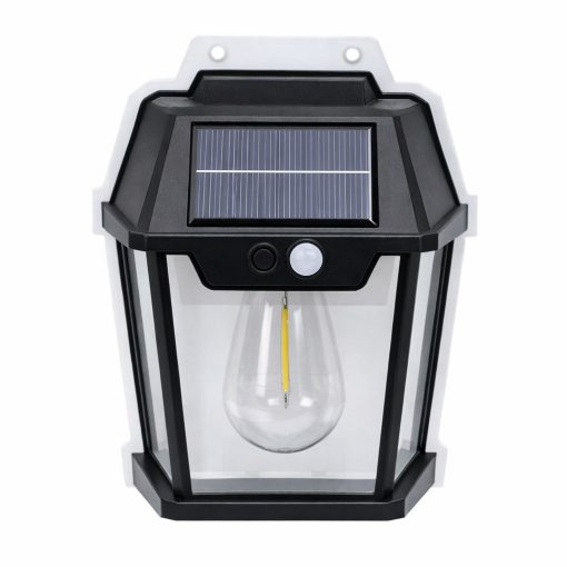 Napelemes, mozgásérzékelős kültéri világítás