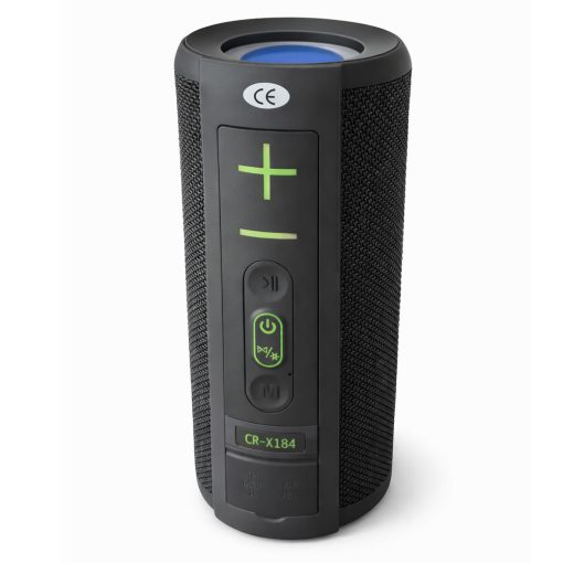 CR-X184 Bluetooth RGB hangszóró, fekete