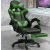 Racing Pro X Gamer szék lábtartóval, zöld-fekete