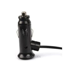 Autós szivargyujtó elosztó + USB Holm0037