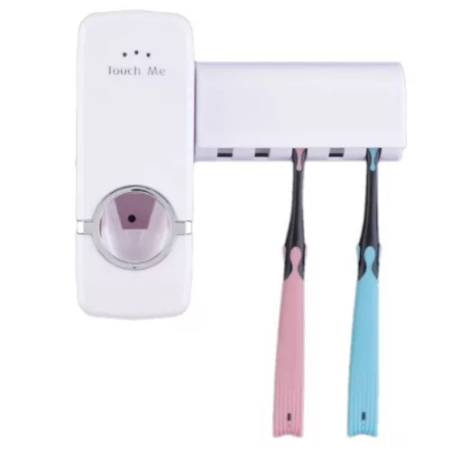 fogkefe tartó és fogkrém adagoló