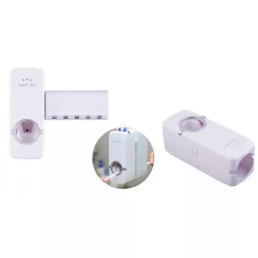 fogkefe tartó és fogkrém adagoló