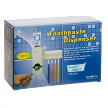 fogkefe tartó és fogkrém adagoló