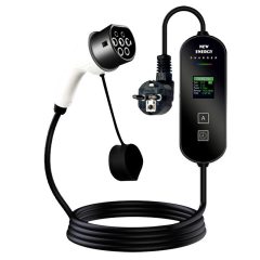   Mobil Töltőállomás elektromos autókhoz és egyéb járművekhez AC 5 méteres,EV 3,5kw,16A,type 2 csatlakozóval