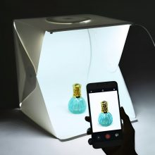 Hordozható Mini fotó Studió - Segítségével bárhol profi képeket készíthetsz!