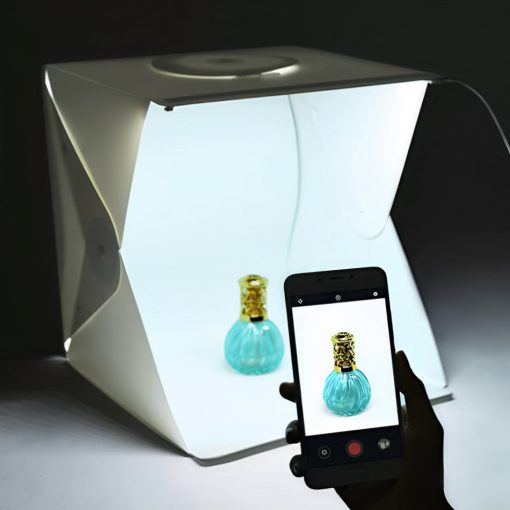 Hordozható Mini fotó Studió - Segítségével bárhol profi képeket készíthetsz!