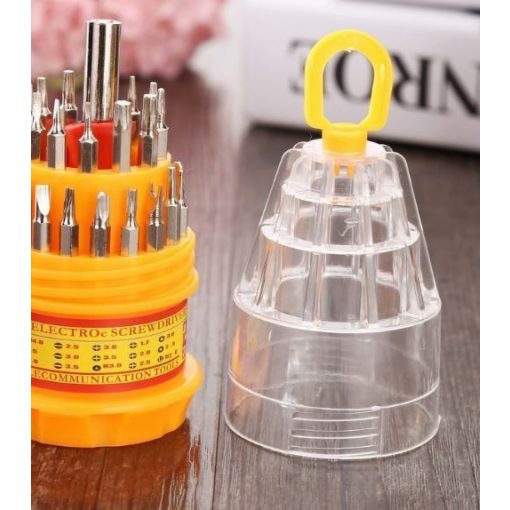 31 fejes csavarhúzó készlet - Mindenféle csavarhoz!