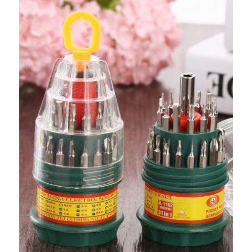 31 fejes csavarhúzó készlet - Mindenféle csavarhoz!