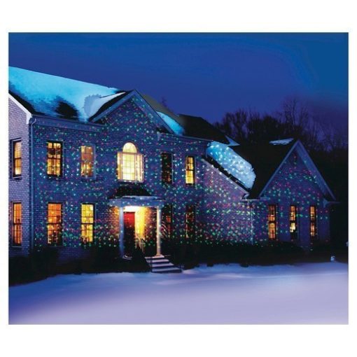 Lazer Shower Fényjáték Bel és Kültéri használatra - Lézer fényeket varázsol házad oldalára!