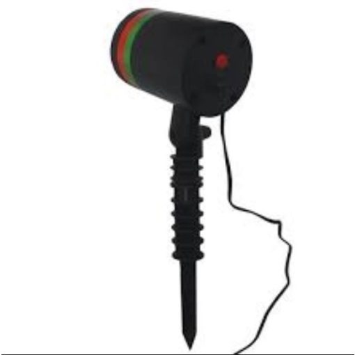 Lazer Shower Fényjáték Bel és Kültéri használatra - Lézer fényeket varázsol házad oldalára!