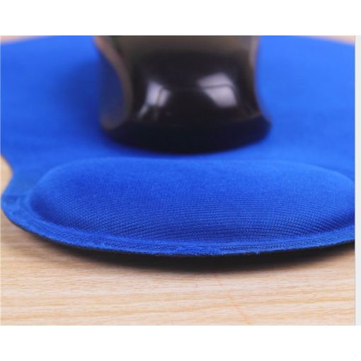 Egérpad, fekete - Ergonomikus és Csuklókímélő!