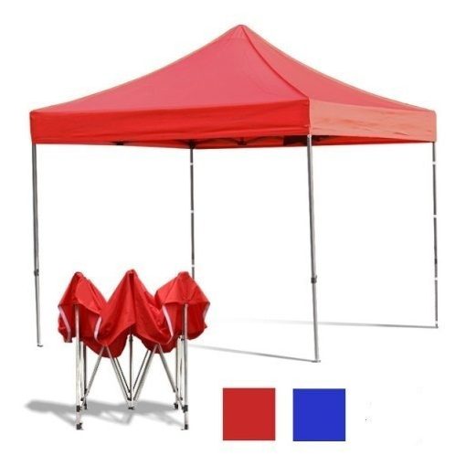 összecsukható kerti pavilon 3*3 méteres sátor piros