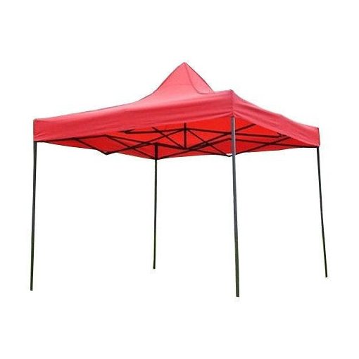 összecsukható kerti pavilon 3*3 méteres sátor piros