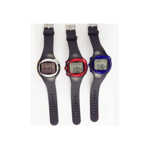 Pulzusmérős óra - Mellpánttal!