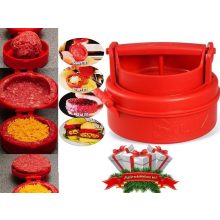 Töltött hamburgerhús készítő prés - Készíts egyedit és finomat!