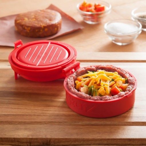 Töltött hamburgerhús készítő prés - Készíts egyedit és finomat!