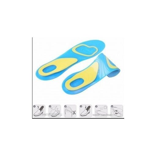 Aktív gél talpbetét, 1pár - Csökkenti a lábra nehezedő nyomást és terhelést!