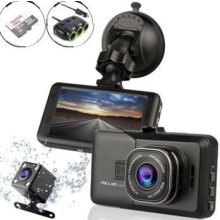 DUPLA kamerás BlackBox autós kamera tolató kamerával - Láss tisztán minden forgalmi helyzetben, legyen kamera elől és hátul egyaránt!