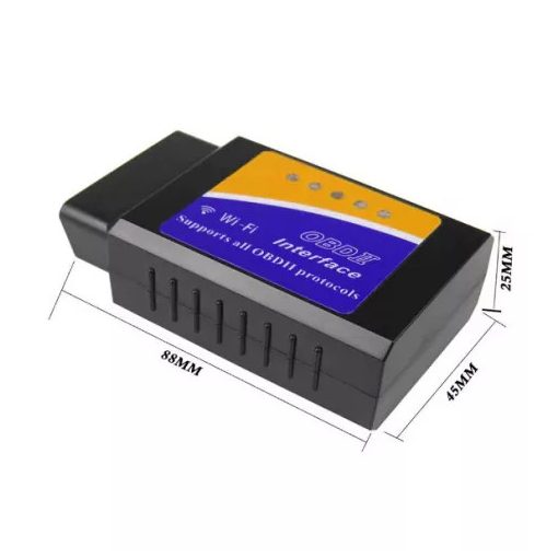 ELM 327 Wifi Hibakód olvasó + élő adat kiolvasó, ajándék hibakód softwarrel