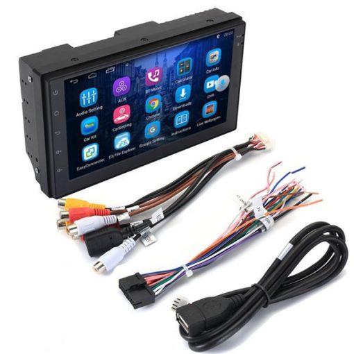 AlphaOne HD 212 Androidos 2 dines autó rádió,GPS el ingyen szállítással, magyar menüvel, Iso csatlakozóval