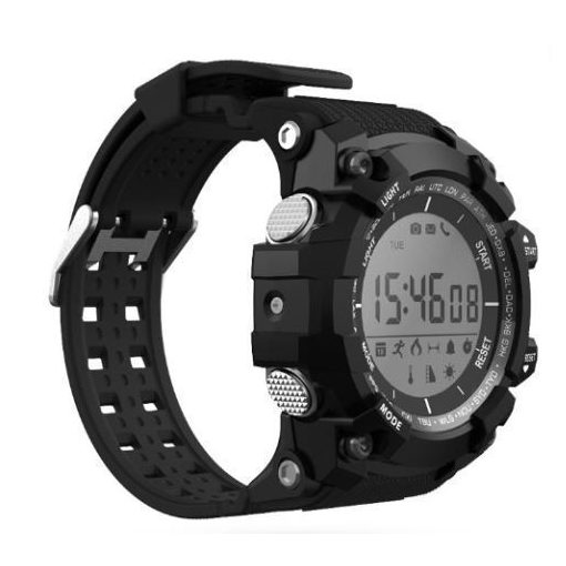 BASS-O1 Bluetooth Okosóra - Víz, Por, Ütésálló, Fekete!