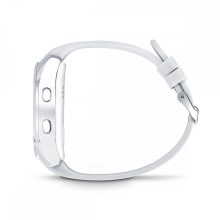 Bass V8 okos óra fehér - Sport funkció,sim foglalat,kamera, android és ios telefonokra egyaránt.