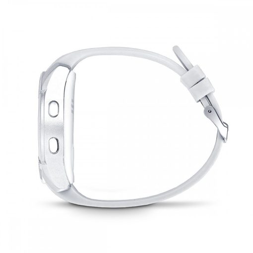 Bass V8 okos óra fehér - Sport funkció,sim foglalat,kamera, android és ios telefonokra egyaránt.