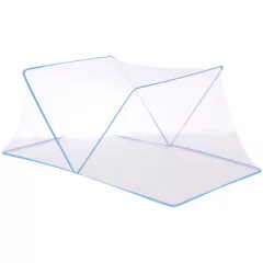   Összecsukható szúnyogháló sátor ágyakhoz – Szúnyogcsípés elleni védelem, 190x100 cm