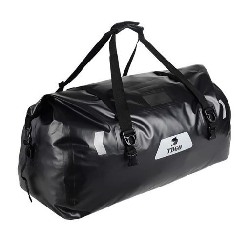 Motoros táska 65l Fekete